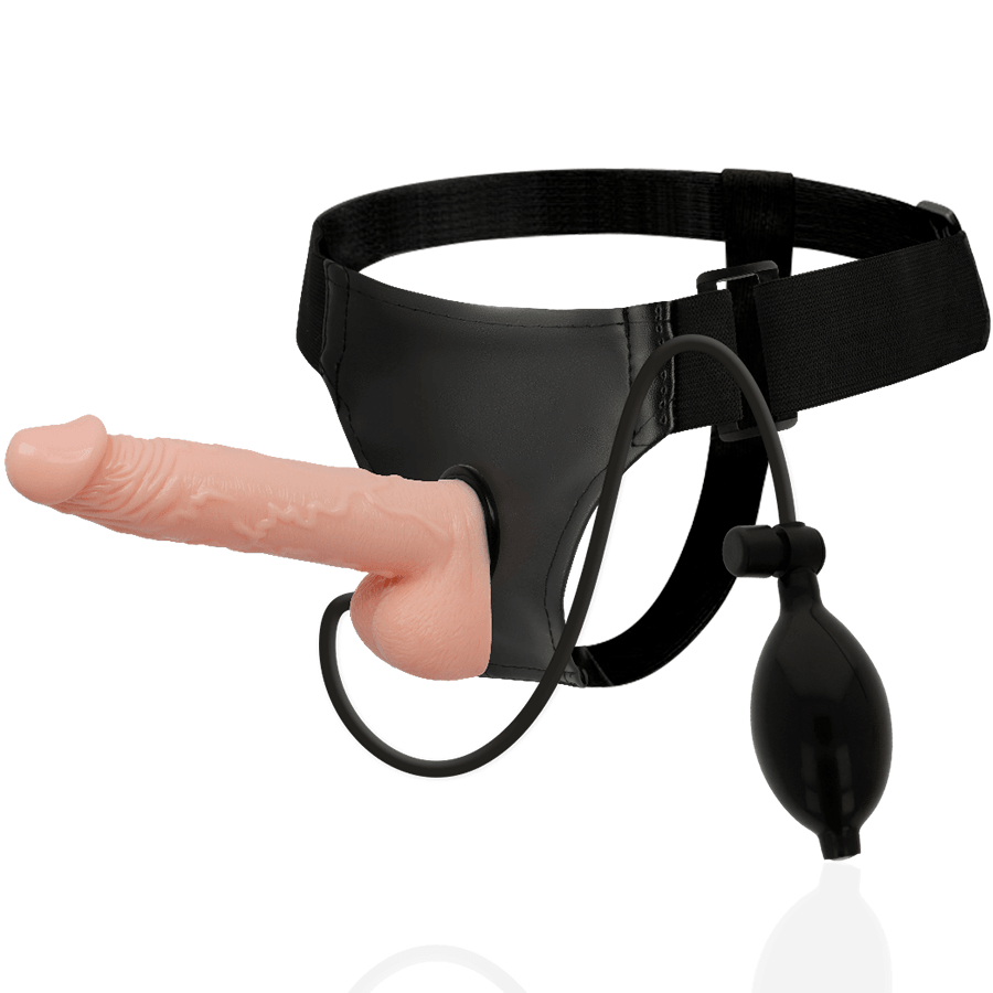 harness attraction rnes peter con pene gonfiabile 18 cm o 3 5 cm