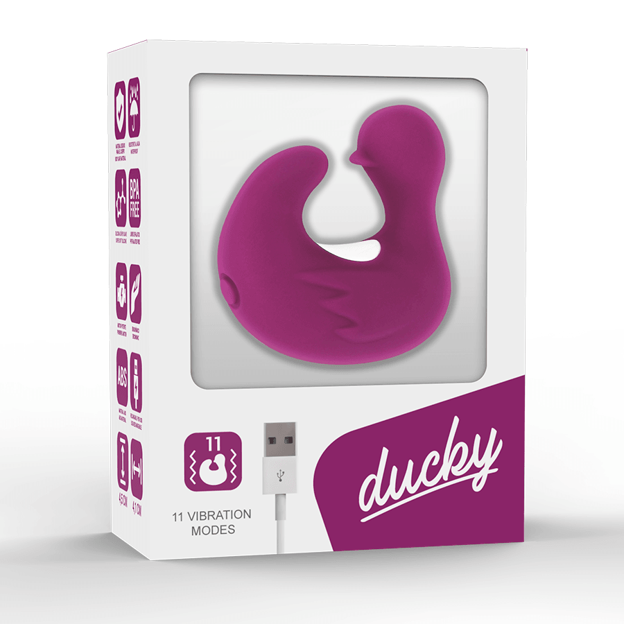 COVERME - DUCKYMANIA RICARICABILE DITALE ANATRA STIMOLANTE IN SILICONE - Only Vibes