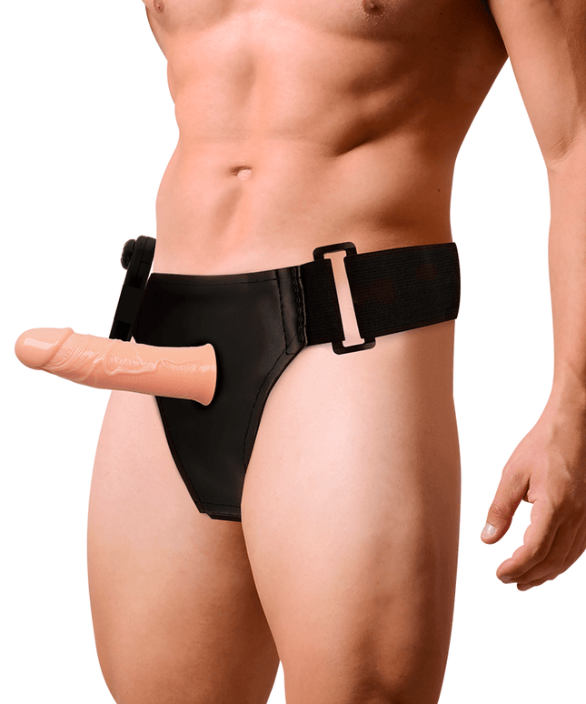 harness attraction gregory hollow rnes con vibratore 16 5 cm o 4 3 cm
