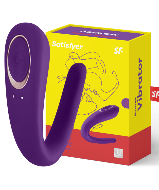 SATISFYER - VIBRATORE GIOCATTOLO PARTNER CHE STIMOLA ENTRAMBI I PARTNER - Only Vibes