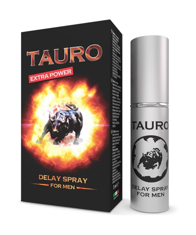 tauro spray ritardante extra power per uomo 5 ml
