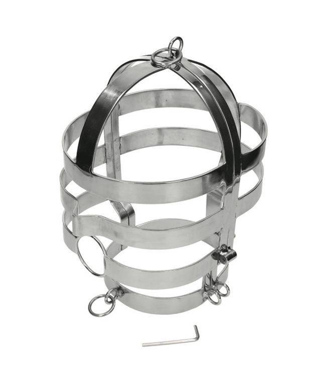 METAL HARD - MASCHERA CON COLLANA IN ACCIAIO - Only Vibes