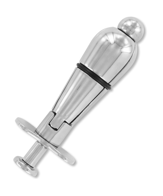metal hard plug anale con serratura