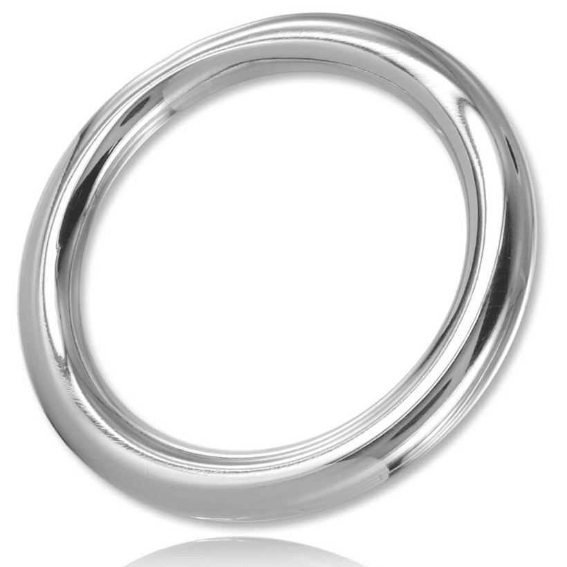 metal hard anello per pene tondo c ring in filo metallico 8x35mm