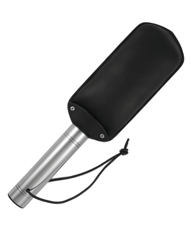 metal hard la pagaia originale in cuoio e metallo