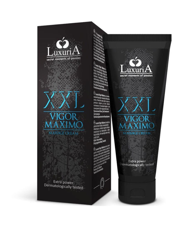intimateline luxuria crema da massaggio xxl vigor maximo 75 ml