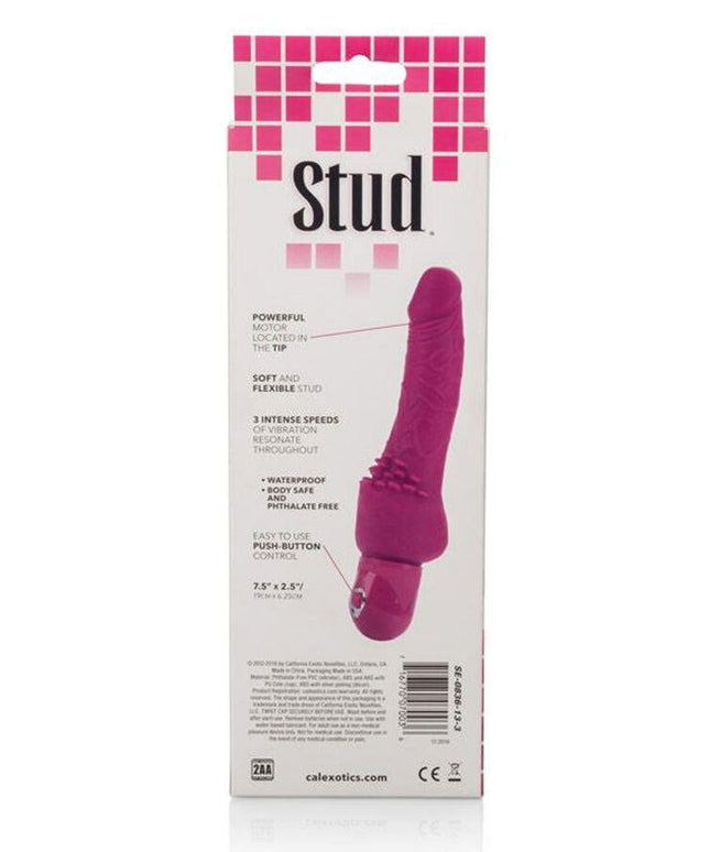 california exotics vibratore rosa power stud cliterrific
