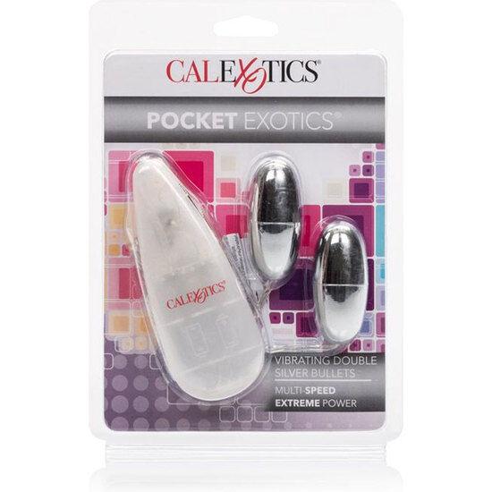 california exotics proiettili vibranti argento duo