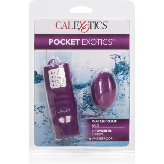 california exotics pocket exotics uovo impermeabile viola 4v