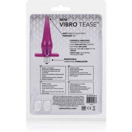 california exotics mini vibro tease rosa