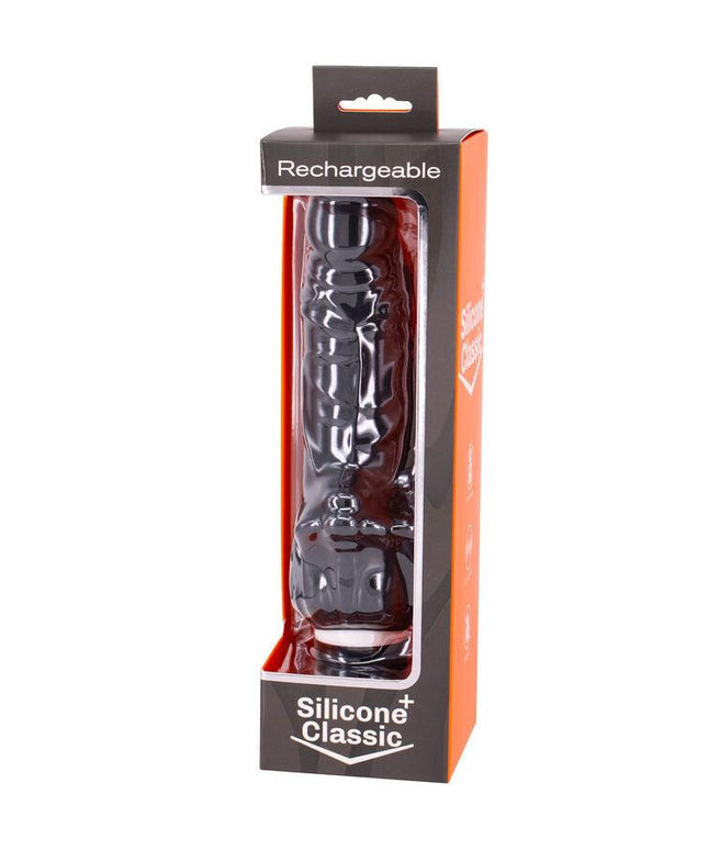 seven creations vibratore ricaricabile nero 7v 18 cm modello 1