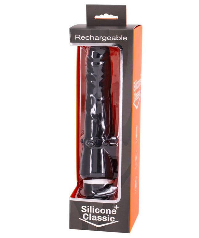 seven creations vibratore ricaricabile nero 7v 20 cm