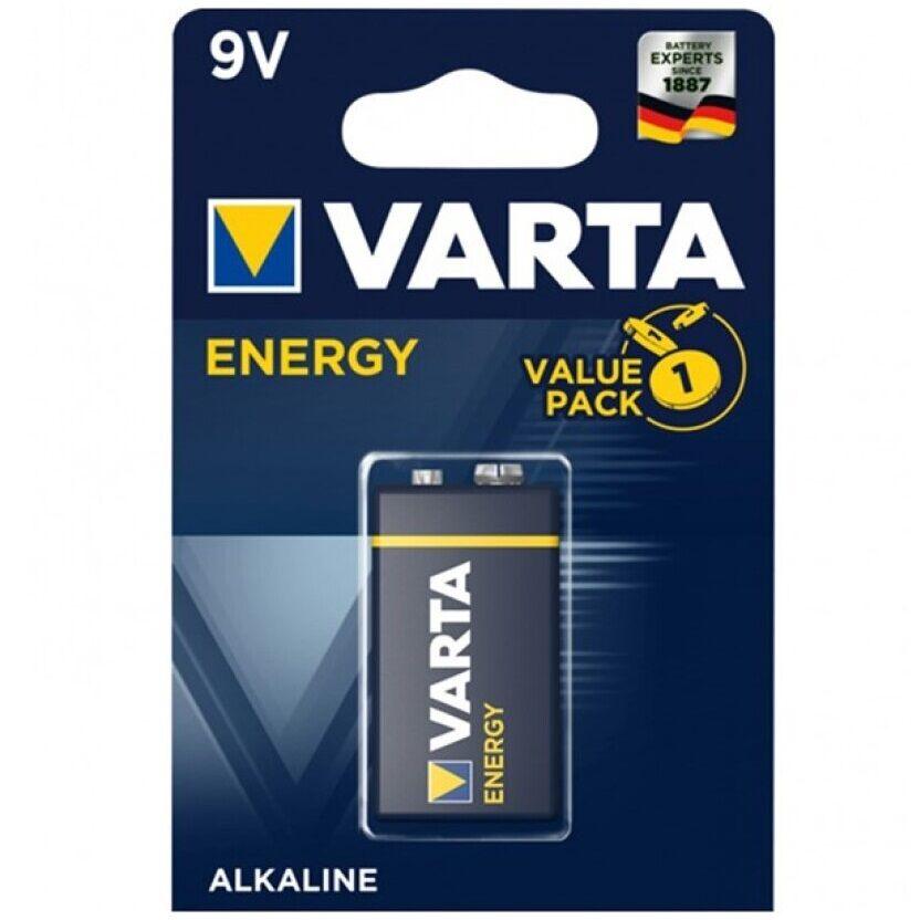 varta batteria energy 9v lr61 1 unita