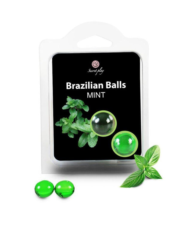 SECRETPLAY - 2 PALLINE BRASILIANE MENTA - Only Vibes