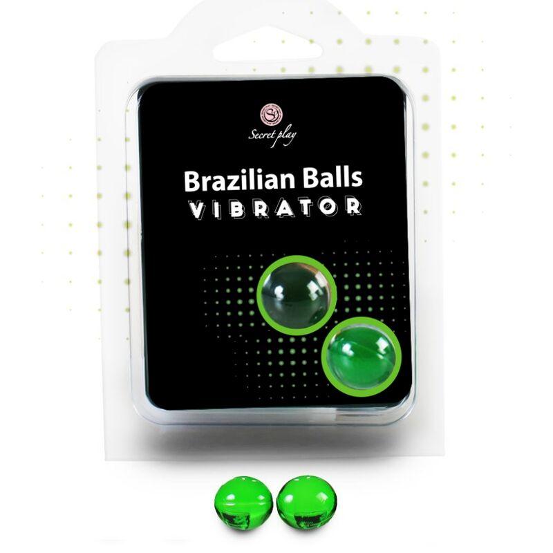 secretplay set di 2 palline brasiliane shock