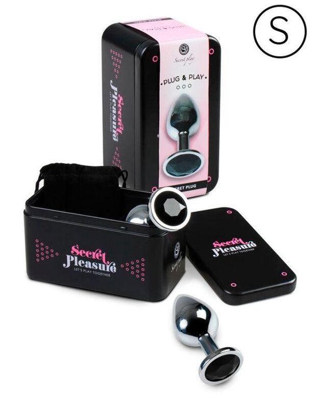 secretplay plug anale nero s
