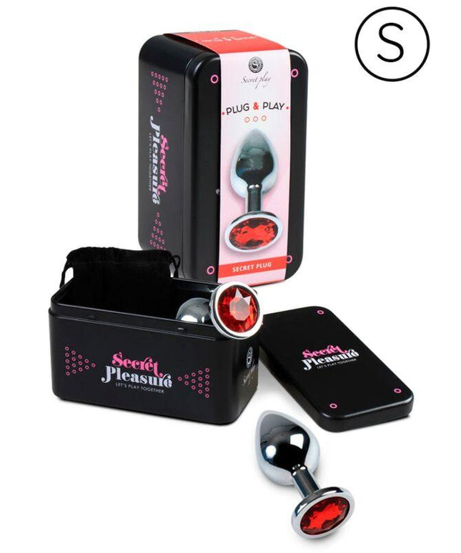 secretplay plug anale rosso s