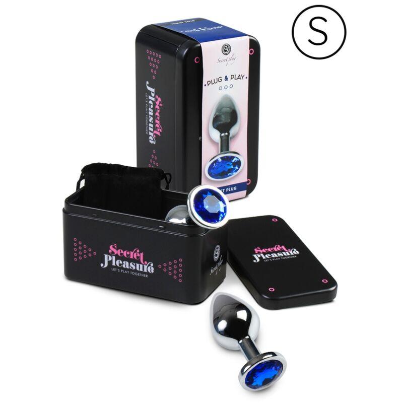 secretplay plug anale blu s