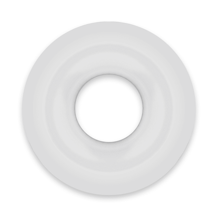 powering anello per pene super flessibile e resistente 4 5 cm trasparente