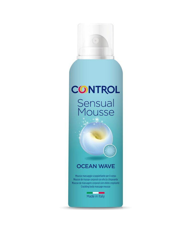 control mousse crema da massaggio onde sensuali 125 ml
