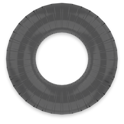 powering anello per pene super flessibile e resistente 4 5 cm pr07 nero