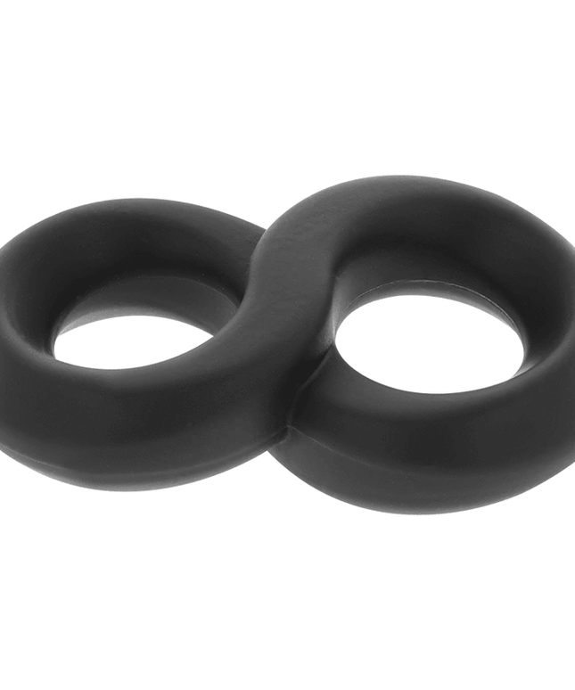powering anello per pene e testicoli super flessibile e resistente pr12 nero