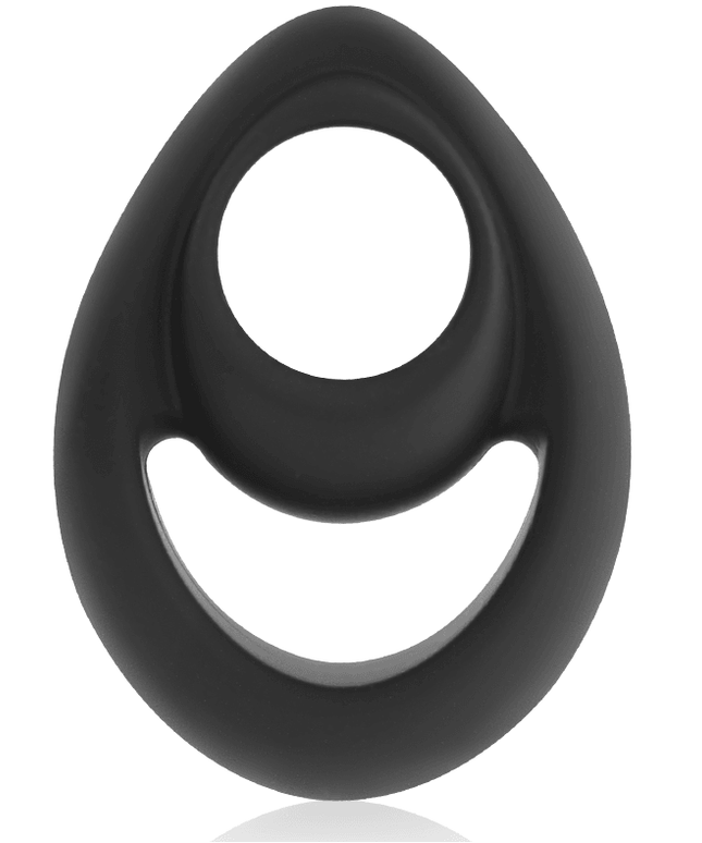 powering anello per pene e testicoli super flessibile e resistente pr14 nero