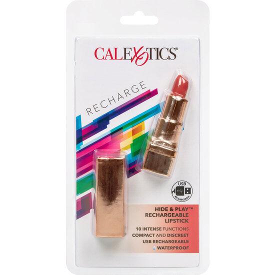 california exotics bala rossetto ricaricabile hide play rosso