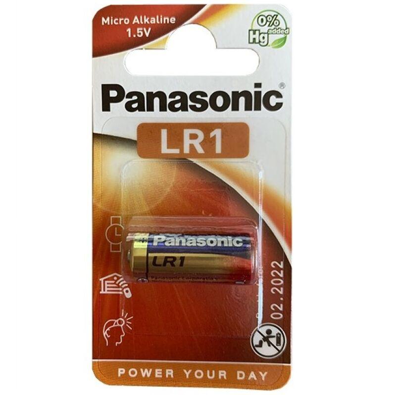 panasonic batteria alcalina lr1 1 5v blister 1 unita