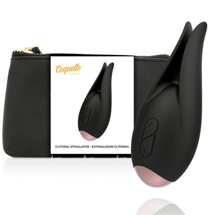 coquette toys stimolatore clitoriale nero oro 3