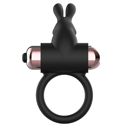 coquette toys anello da cazzo con vibratore nero oro