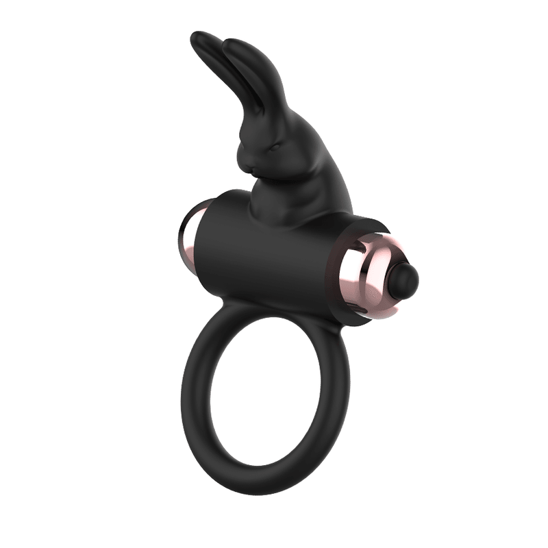 coquette toys anello da cazzo con vibratore nero oro