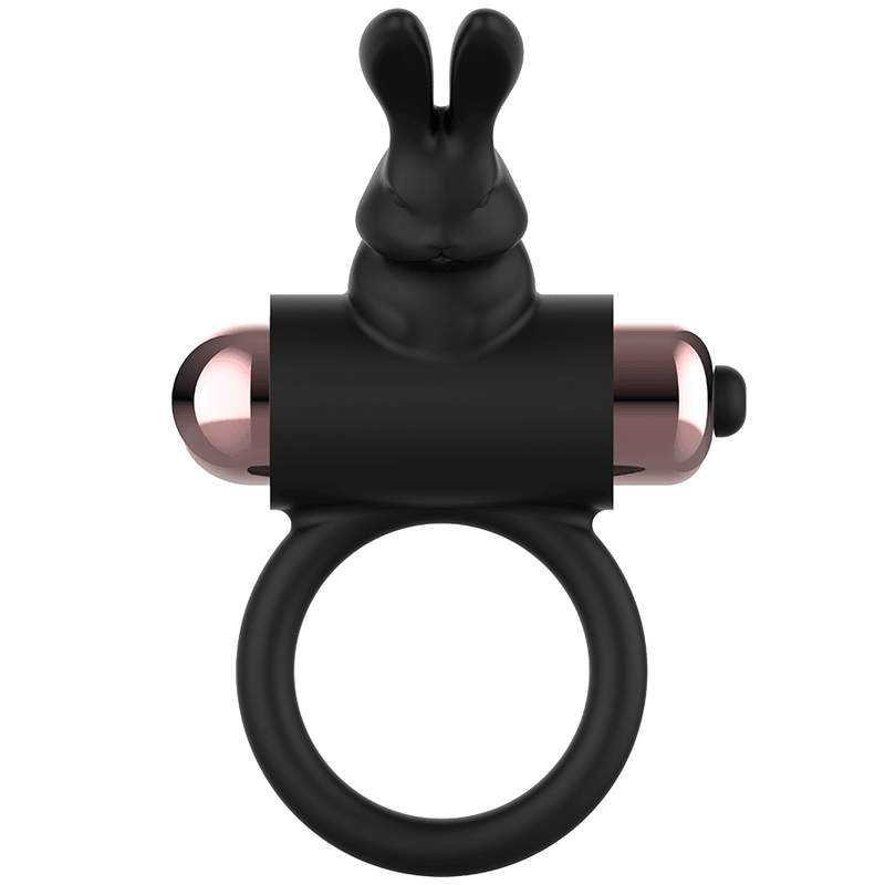 coquette toys anello da cazzo con vibratore nero oro