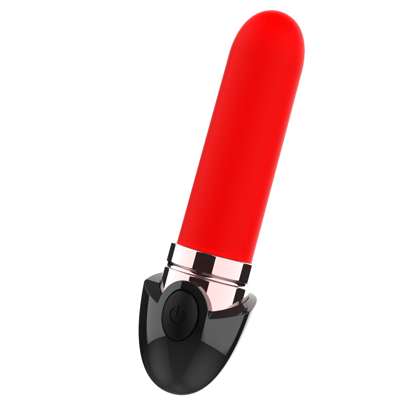 coquette toys vibrator rossetto ricaricabile nero oro