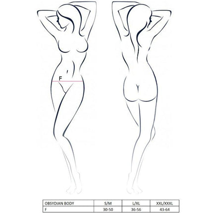 passion woman corpo in ossidiana xxl xxxl