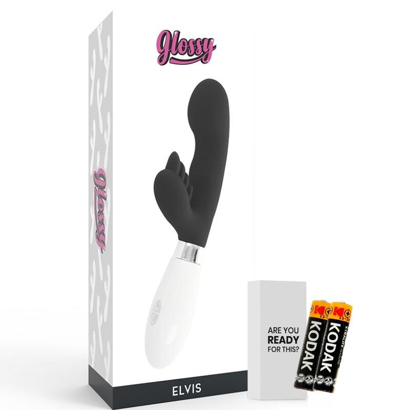 glossy elvis coniglio nero