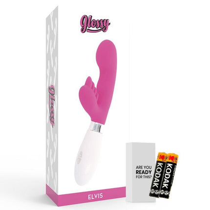 glossy coniglio elvis rosa