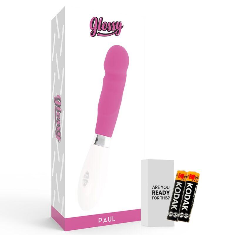 glossy paul vibratore rosa