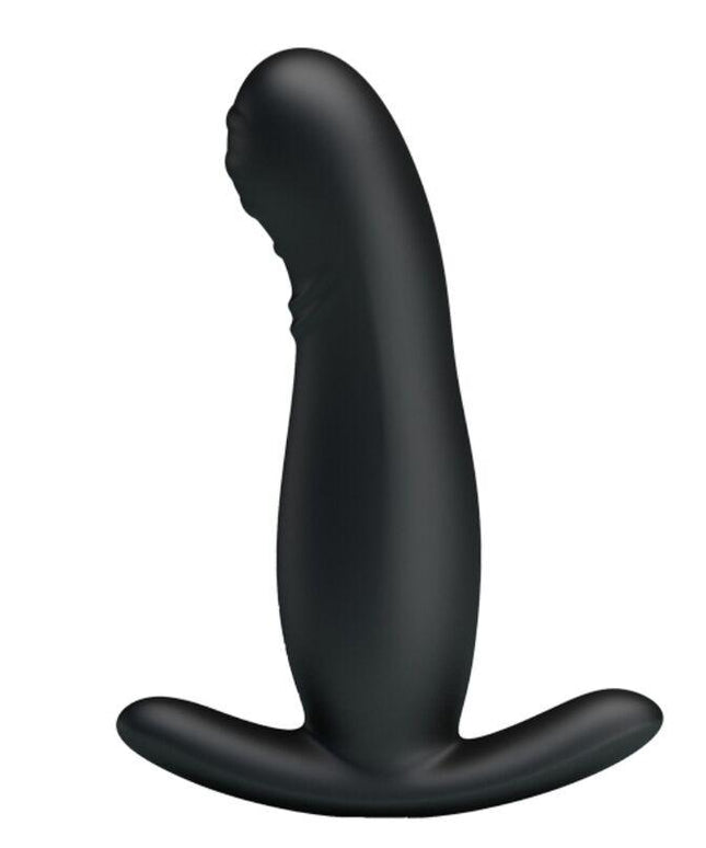mr play massaggiatore prostatico nero ricaricabile