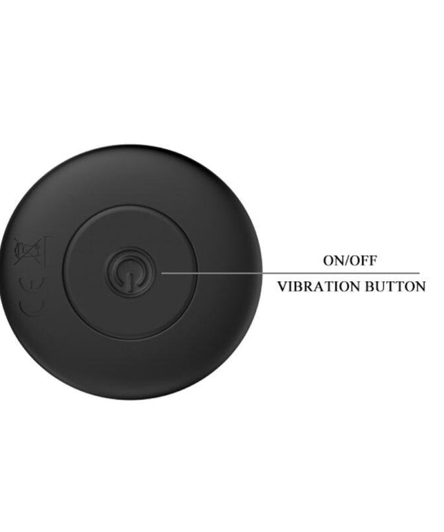 mr play plug anale vibratore nero ricaricabile