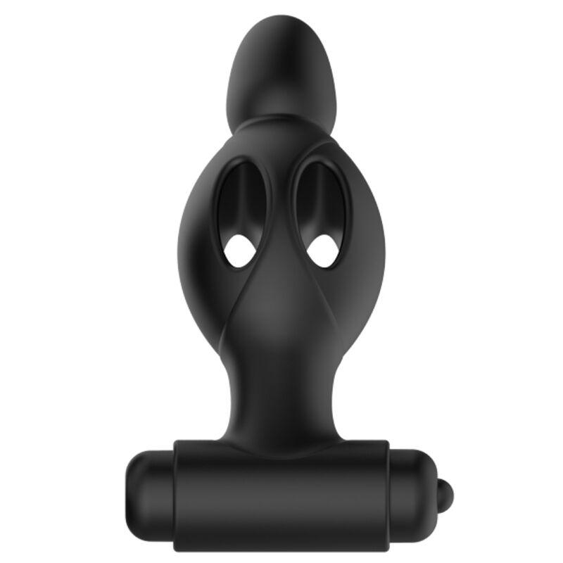 mr play plug anale in silicone con vibrazione