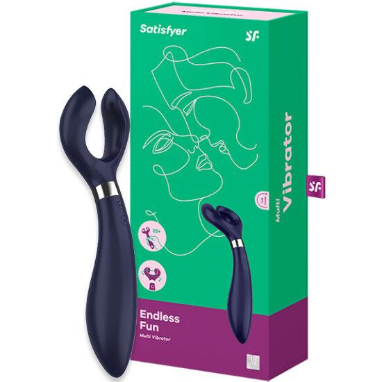 satisfyer divertimento infinito multi vibrator 3 blu