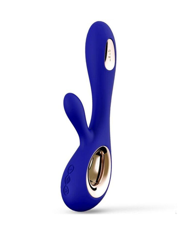 lelo vibratore soraya wave coniglio blu notte