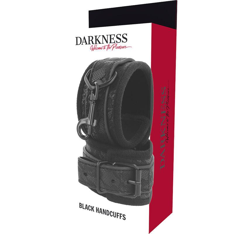 darkness manette bdsm nere di lusso