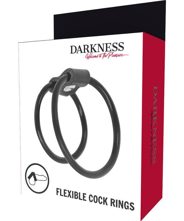darkness anelli per pene duo potenziatori