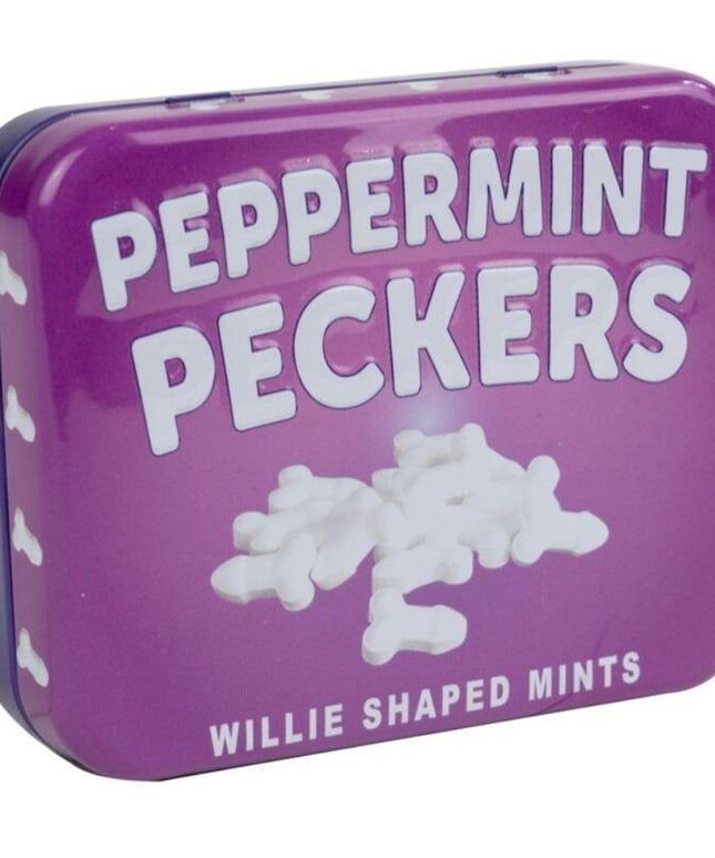 spencer fleetwood pene a forma di caramelle alla menta senza zucchero
