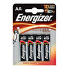 energizer batteria alcalina aa lr6 4