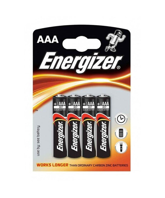 energizer batteria alcalina aaa lr03 4