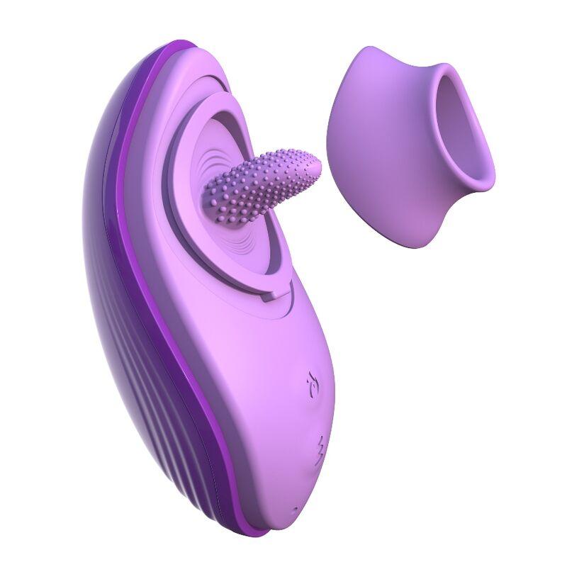 fantasy for her lingua divertente in silicone viola