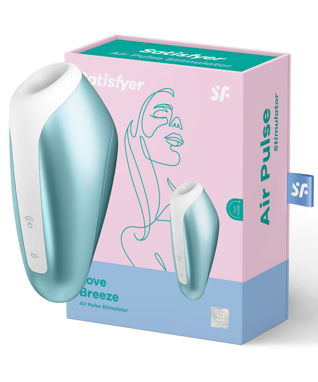 SATISFYER - LOVE BREEZE SUCCIONADOR BLU GHIACCIO